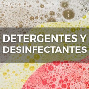 Detergentes y desinfectantes