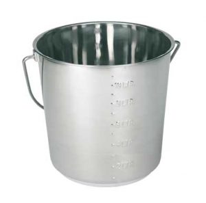 Seau en acier inoxidable - Ref. 0 801 070